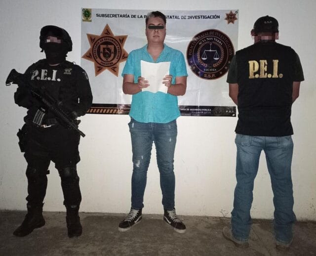 Detenido en Yucatán por delitos en Nuevo León Detenido en Yucatán por delitos en Nuevo León