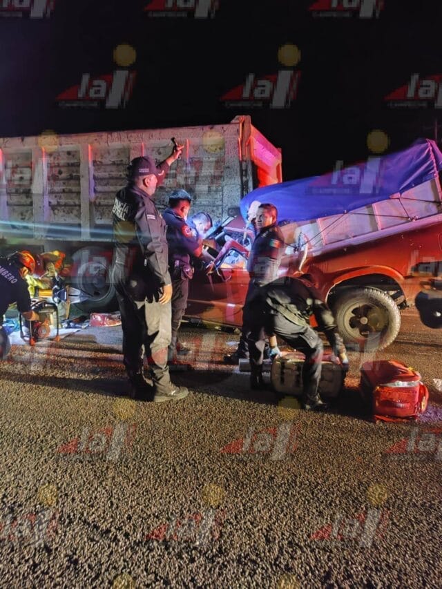 Accidente en la carretera Mérida-Campeche Accidente en la carretera Mérida-Campeche