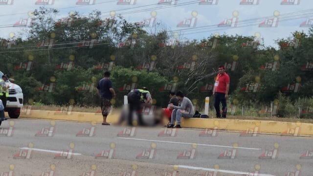 hombre caer camioneta hecelchakán