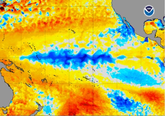 La niña se puede extender La niña se puede extender
