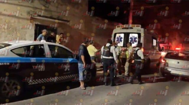 motociclista acuchilla taxista colonia Tomás Aznar