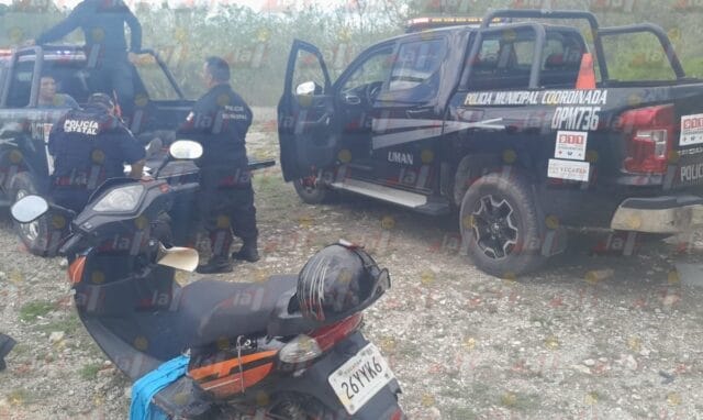 Hombre intenta huir tras ser sorprendido con motocicleta robada en Umán