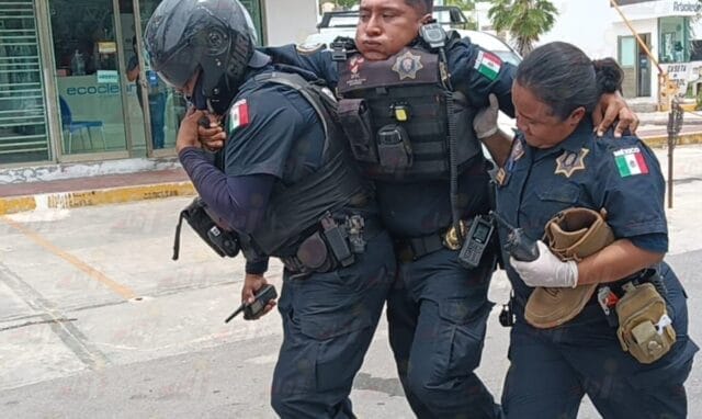Violenta riña moviliza a policías en Campeche; hubo seis heridos, uno de ellos fue baleado Violenta riña moviliza a policías en Campeche; hubo seis heridos, uno de ellos fue baleado