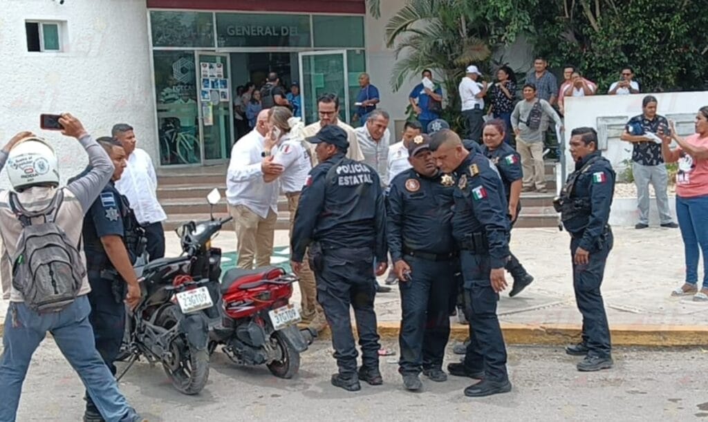 Violenta riña moviliza a policías en Campeche; hubo seis heridos, uno de ellos fue baleado