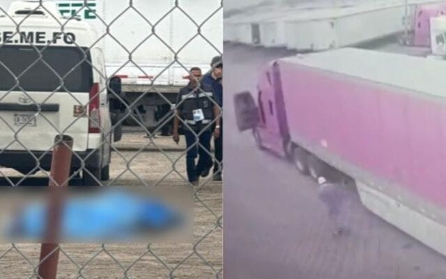 VIDEO MUY FUERTE: Trabajador fue aplastado por un tráiler mientras realizaba maniobras en empresa de Ciudad Juárez aplastado por un tráiler Ciudad Juárez