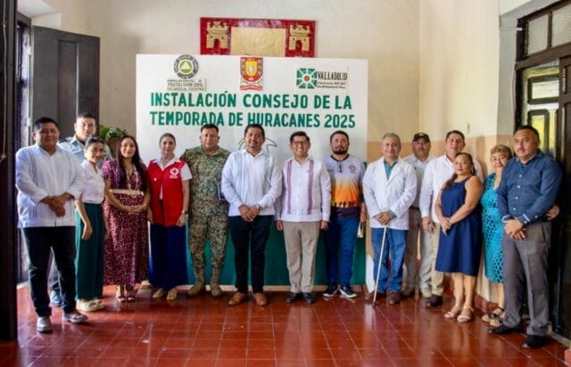 Instalación del Consejo Municipal de Protección Civil en Valladolid: Huracanes 2025