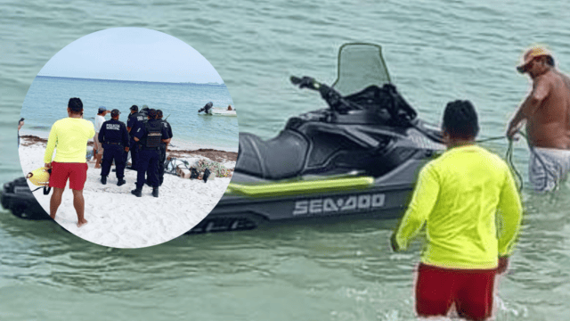 moto acuática en Progreso