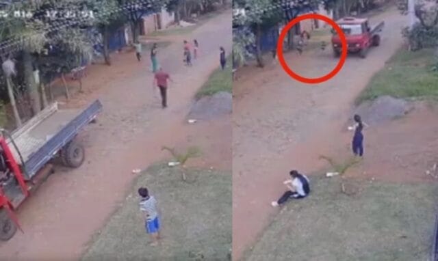 Pequeño pierde la vida tras ser embestido por camión en zona residencial
