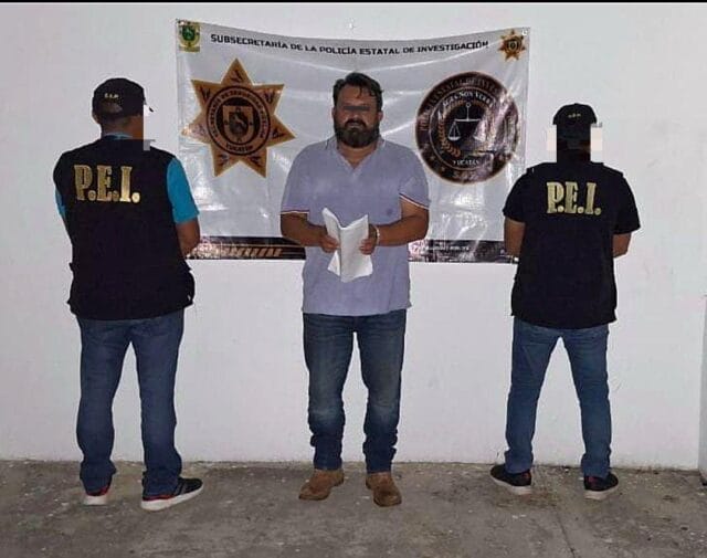 Detienen a ex presidente de Izamal por evasión de presos y robo Detienen a ex presidente de Izamal por evasión de presos y robo