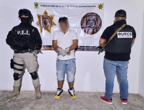 Detienen en Yucatán a un Foráneo buscado por homicidio en Quitana Roo Detienen en Yucatán a un Foráneo buscado por homicidio en Quitana Roo