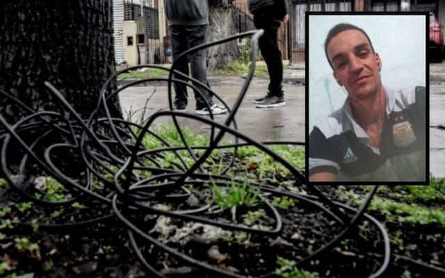 Motociclista murió degollado por un cable: Menores serían los responsable del homicidio Motociclista murió degollado por un cable