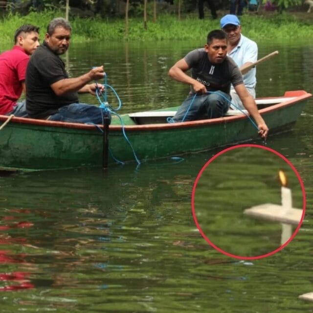 Hallan cuerpo de joven desaparecido con una vela sobre el agua en Veracruz