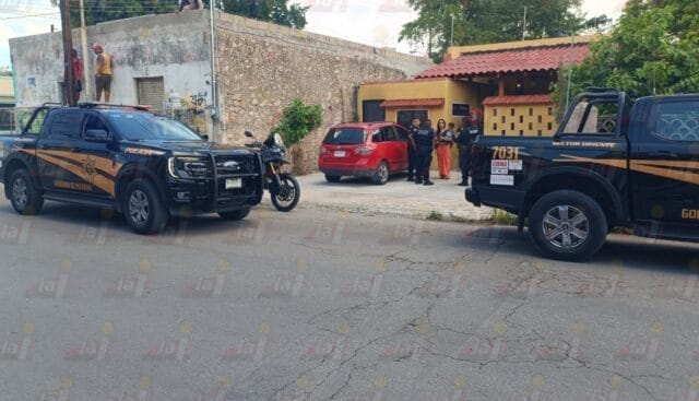 Detienen a sujeto que agredió a su pareja e hijo en el centro de Mérida