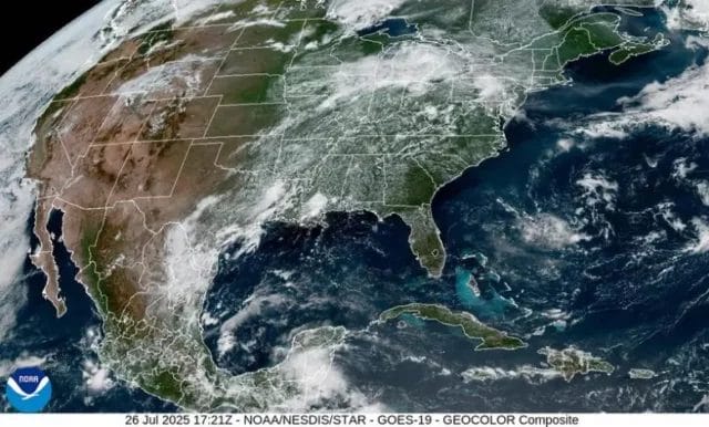 Onda Tropical Núm.16 llega este Martes y provocará lluvias dispersas