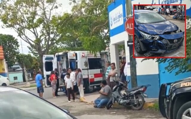 accidente en la colonia Xoclán López Portillo