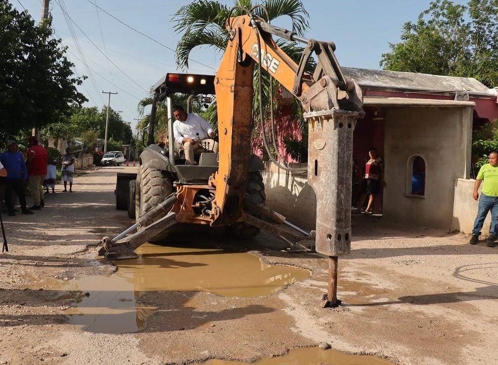 Obras que transforman: mejoras en vialidades de Kanxoc