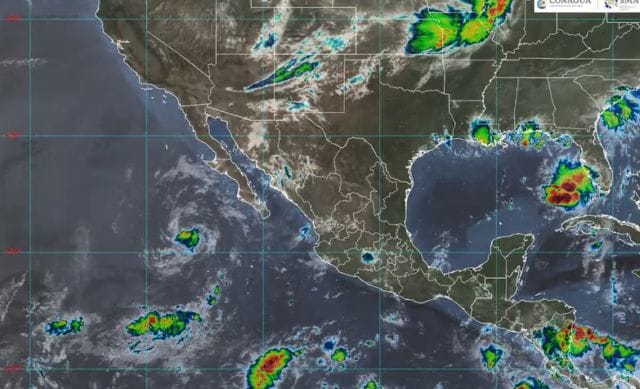 Inicio de semana con probabilidad de chubascos en Yucatán