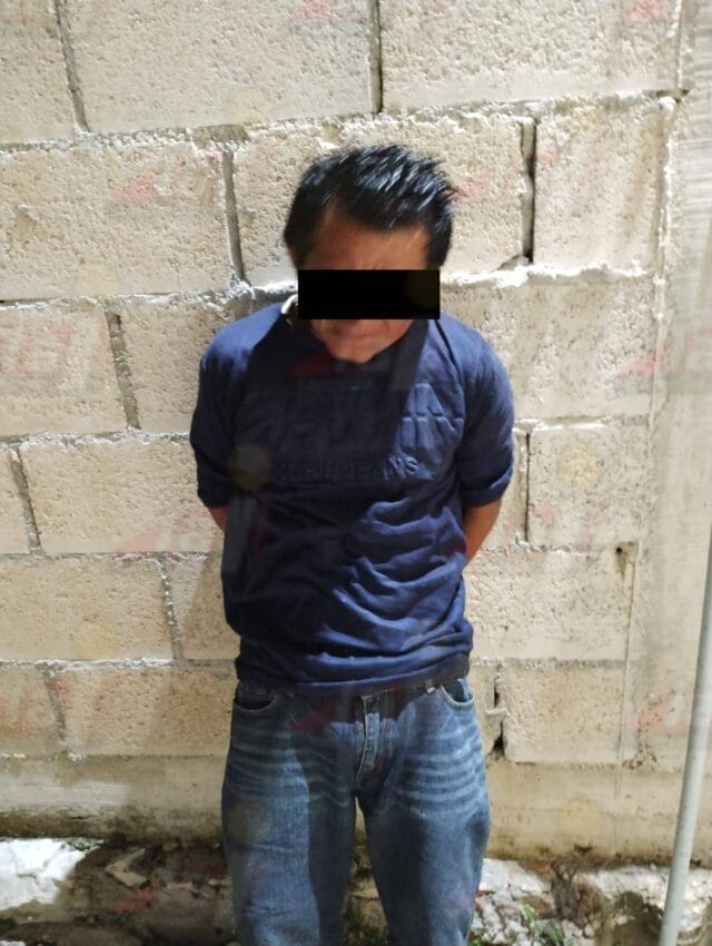 Ladrón es sorprendido y amarrado por los vecinos en las colonias Samulá y Kanisté