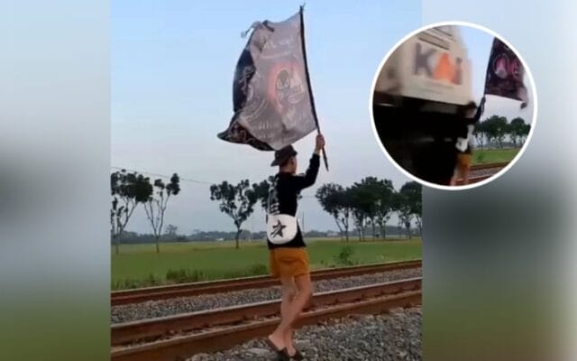 Influencer muere tren grababa