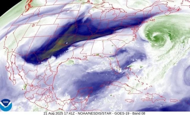 La península enfrenta un cambio: tormentas fuertes y escasas lluvias