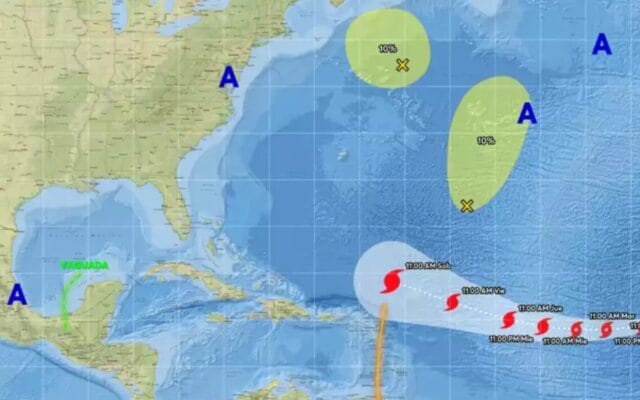 Tormenta Tropical Erin Península