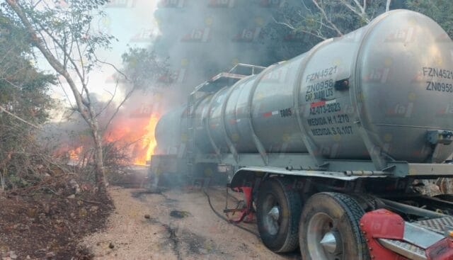 Bodega de aceites estalla en llamas en Umán: un trabajador resultó con quemaduras