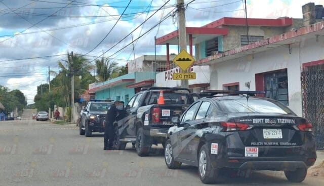 Detienen a hombre que intentó agredir a su pareja en el AME de Tizimín