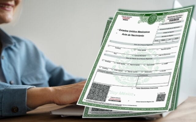 acta de nacimiento digital costo por estado requisitos