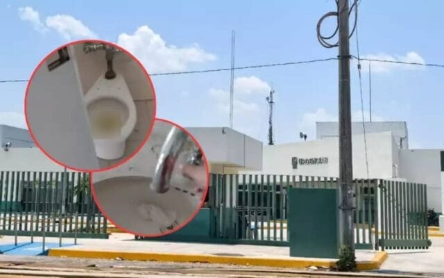 baños Denuncian abandono hospital IMSS Carmen