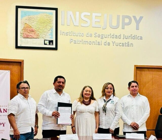 Valladolid fortalece la colaboración en materia catastral con el INSEJUPY Valladolid fortalece la colaboración en materia catastral con el INSEJUPY