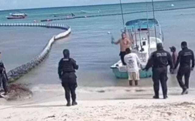 Suspensión policías Playa del Carme