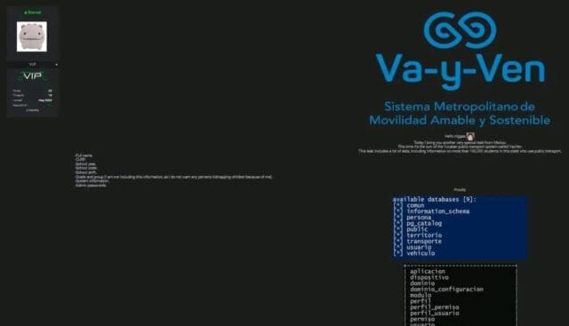 Hackeo al Va y Ven pone en riesgo datos de 160 mil estudiantes: responsables exigen 10 mil dólares