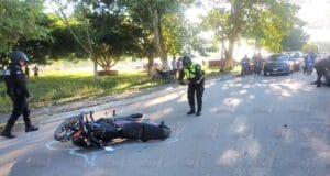 Estudiante del Conalep termina en el hospital tras sufrir aparatoso accidente en Tizimín