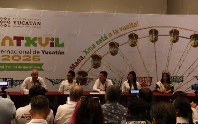 cartelera Feria Xmatkuil 2025 Yucatán