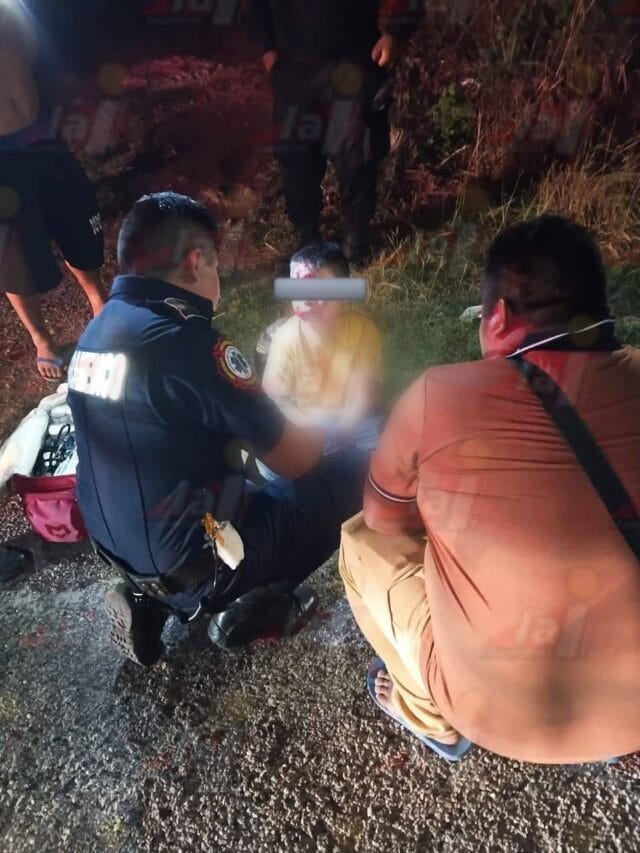 Tragedia en Tekantó: autobús embiste a familia en motocicleta y deja tres muertos