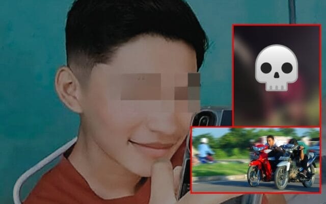IMÁGENES FUERTES: Joven muere en carrera clandestina, impactó contra alambrado de púas carrera clandestina motocicletas Juan de la Cruz