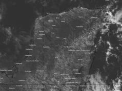 Se acerca el frente frío “Jabín” y las lluvias se incrementan en la península