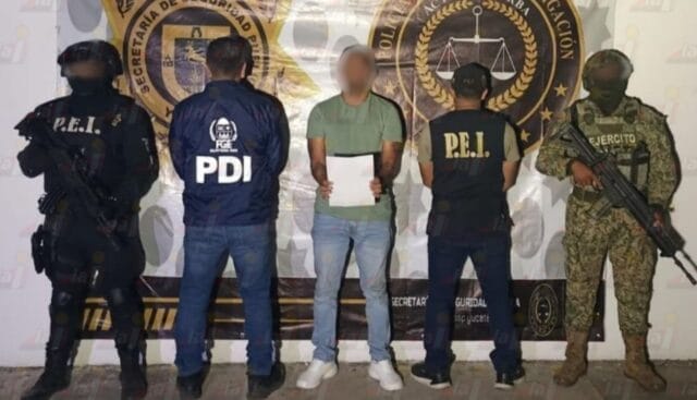 Capturan en Mérida a prófugo buscado en Quintana Roo por desaparición