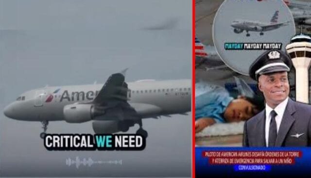 Piloto desafía protocolo y aterriza de emergencia para salvar a un niño