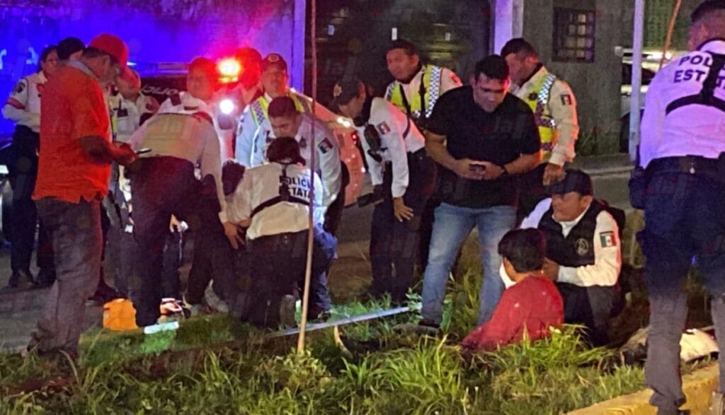 Persecución policiaca en San Francisco de Campeche deja dos detenidos y un lesionado