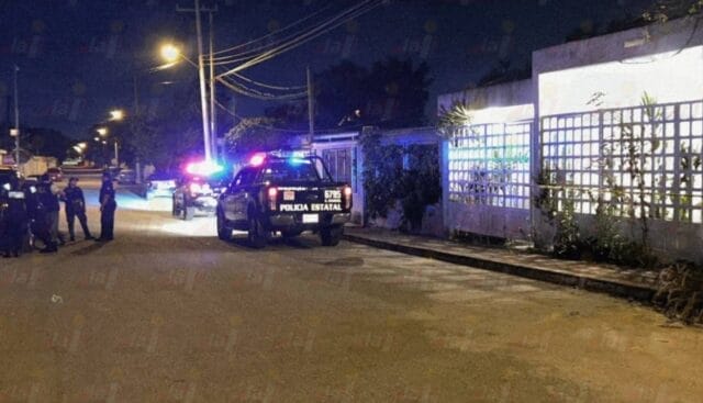 Hombre termina en el hospital tras ser apedreado por su esposa en Mérida