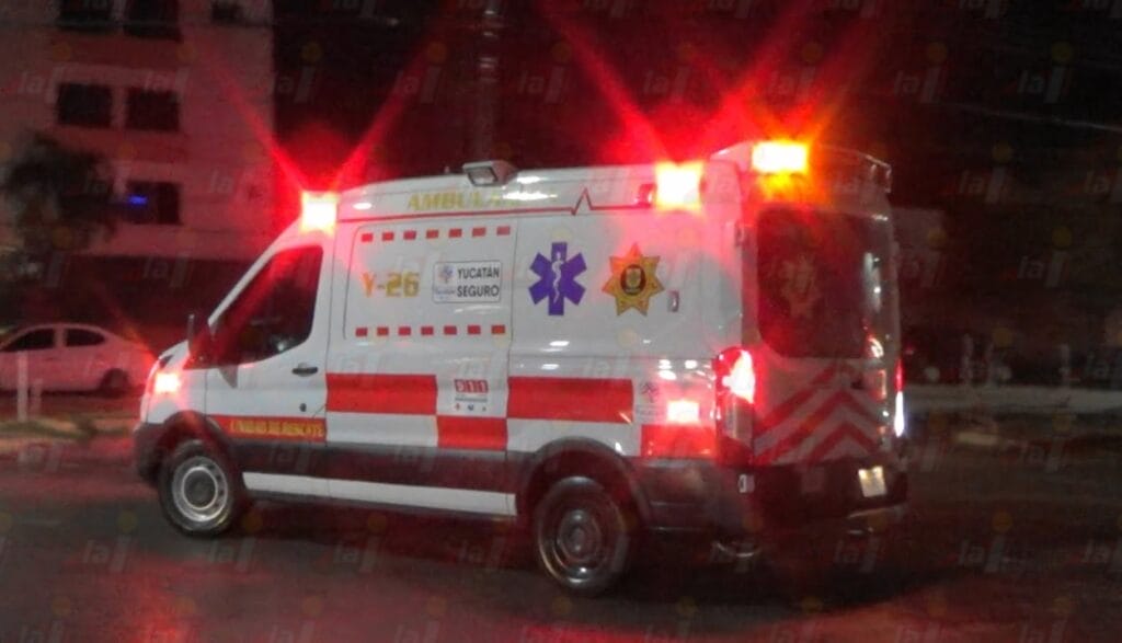 Hombre termina en el hospital tras ser apedreado por su esposa en Mérida 