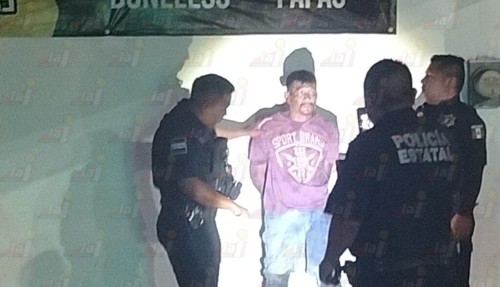 Aseguran a sujeto por beber alcohol en transporte público de Campeche