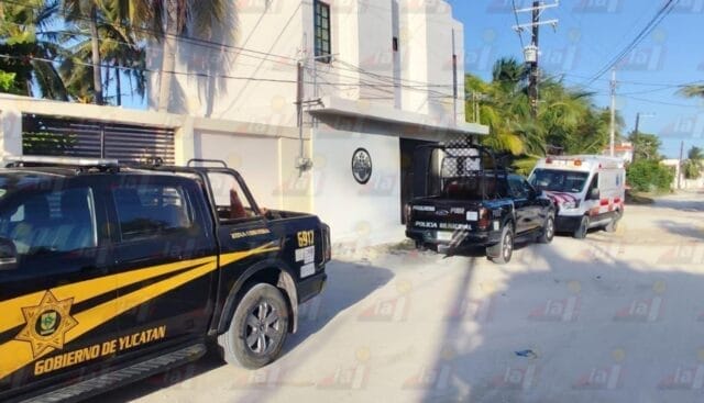 Mujer sufre brutal descarga eléctrica en Chelem: estaba colgando ropa