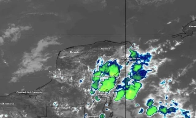 Hoy llega el frente frío “Koopté” a la península y traerá lluvias, viento y descenso de temperatura