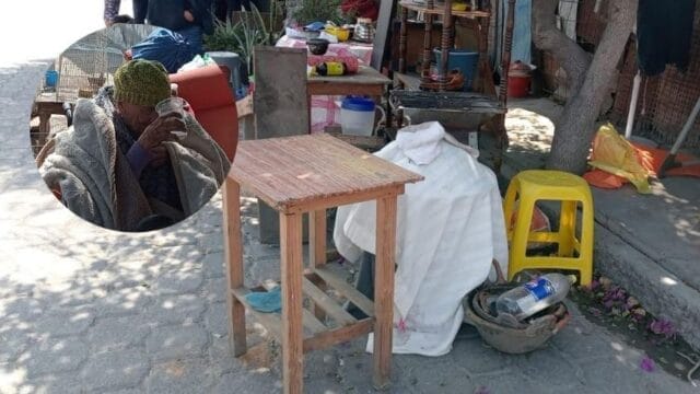 Hijo desaloja a su madre de 103 años y la abandona en la calle