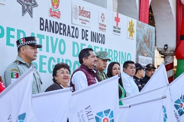 Inicia el Operativo Decembrino Seguro 2025 para proteger a familias y visitantes en Valladolid