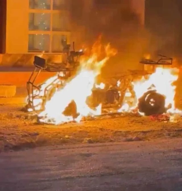 Cartel con amenazas en el puerto del Cuyo genera alerta y refuerzan seguridad