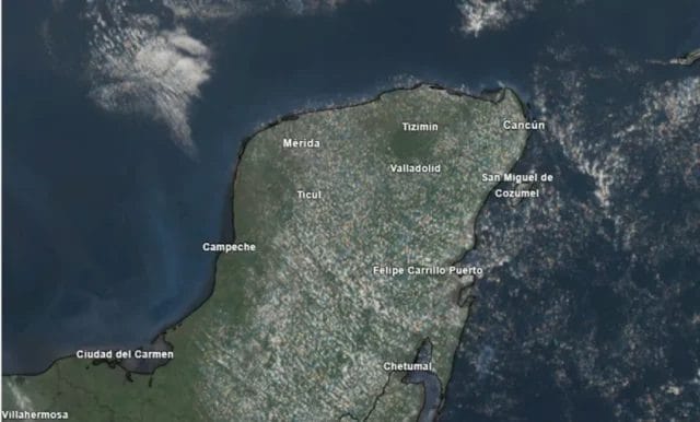 Frente frío “Pop Ox” se aproxima a Yucatán con calor, surada y cambio de vientos