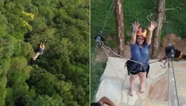 Turista muere tras ser alcanzada por un rayo durante recorrido en tirolesa